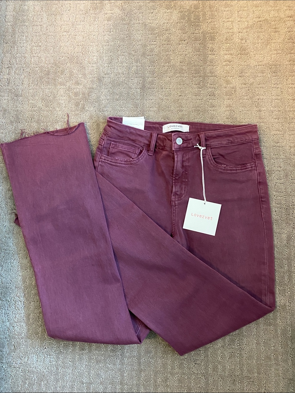Lovervet mid rise boot cut